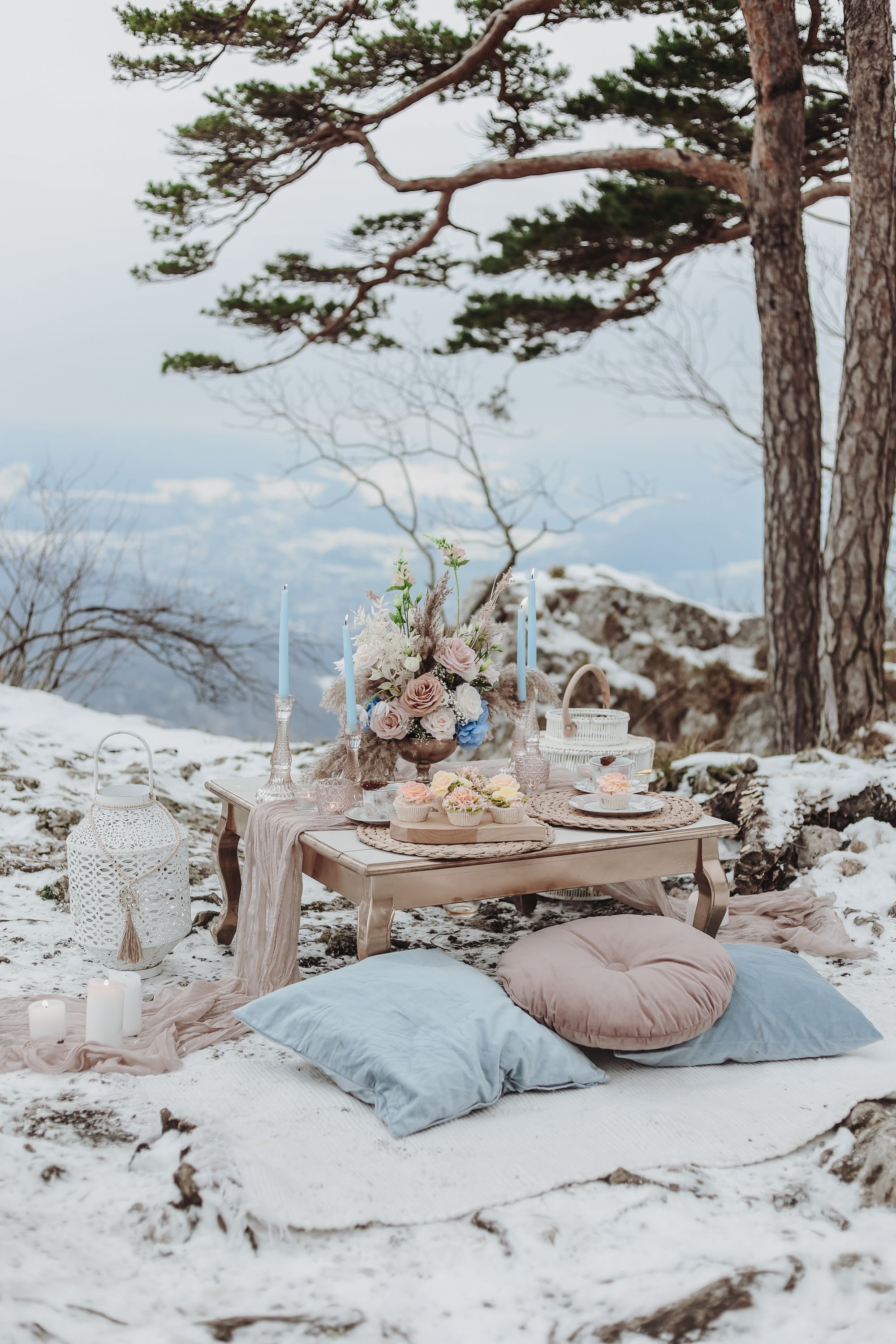Winter Glam Picknick