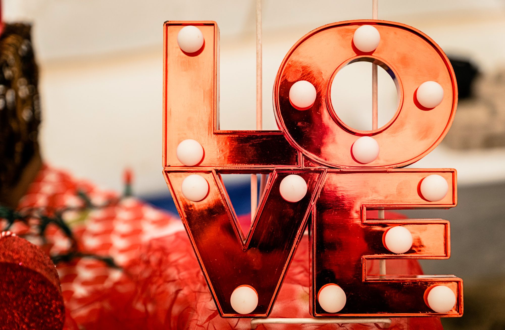 Valentinstag: Love Schrift