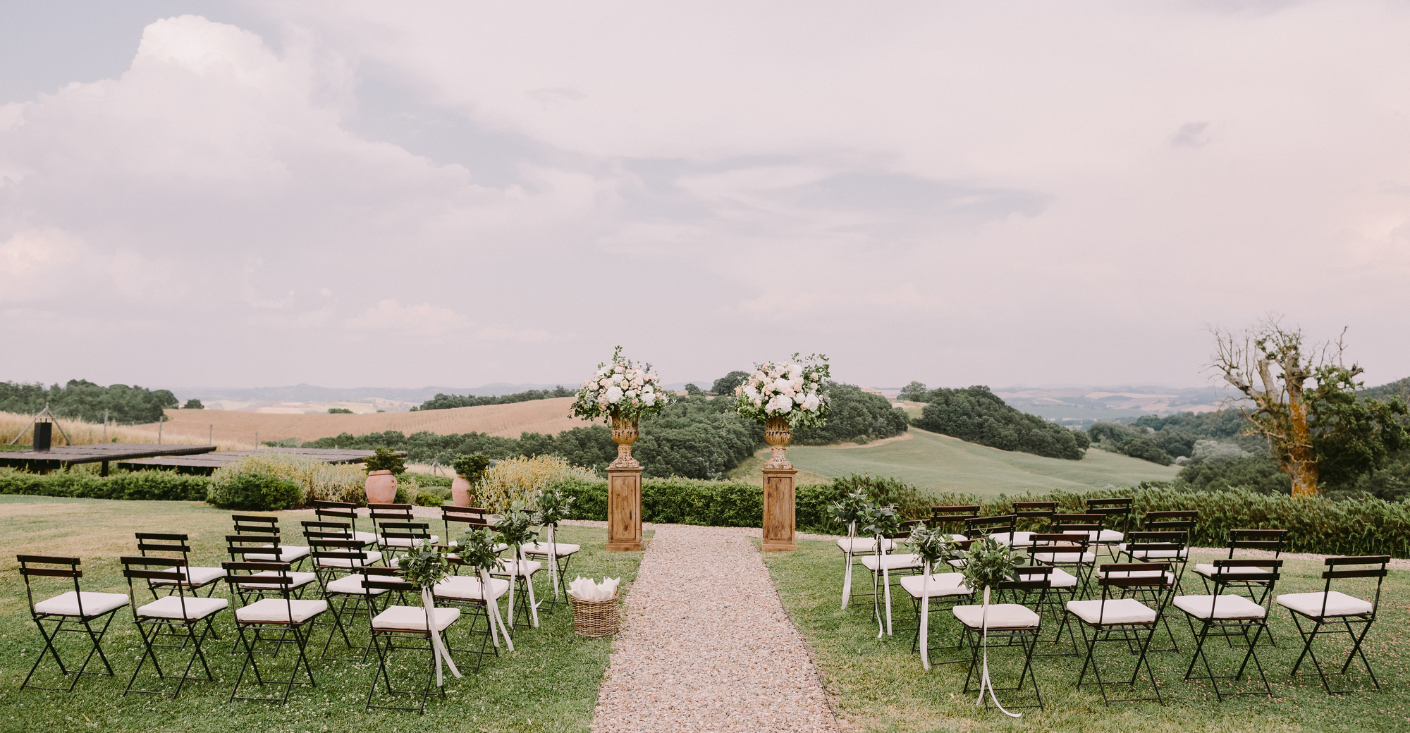 Wunderschöne Hochzeit in der Toskana
