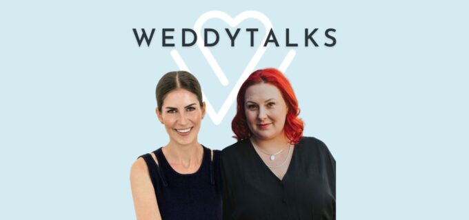 WeddyTalks Titelbild Svenja Schirk mit Hochzeitsplanerin Svenja Fischer