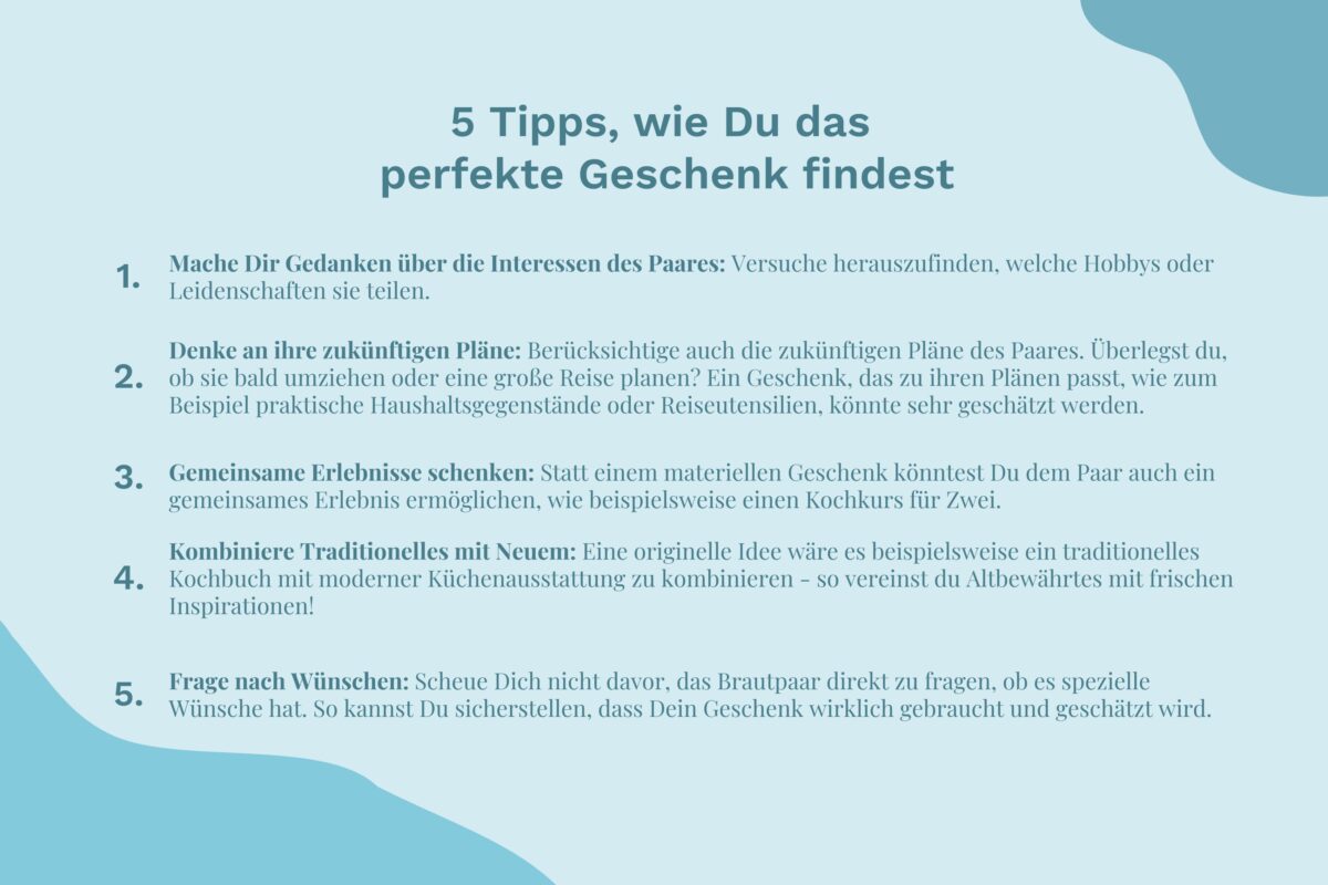 5 Tipps, wie Du das perfekte Geschenk findest