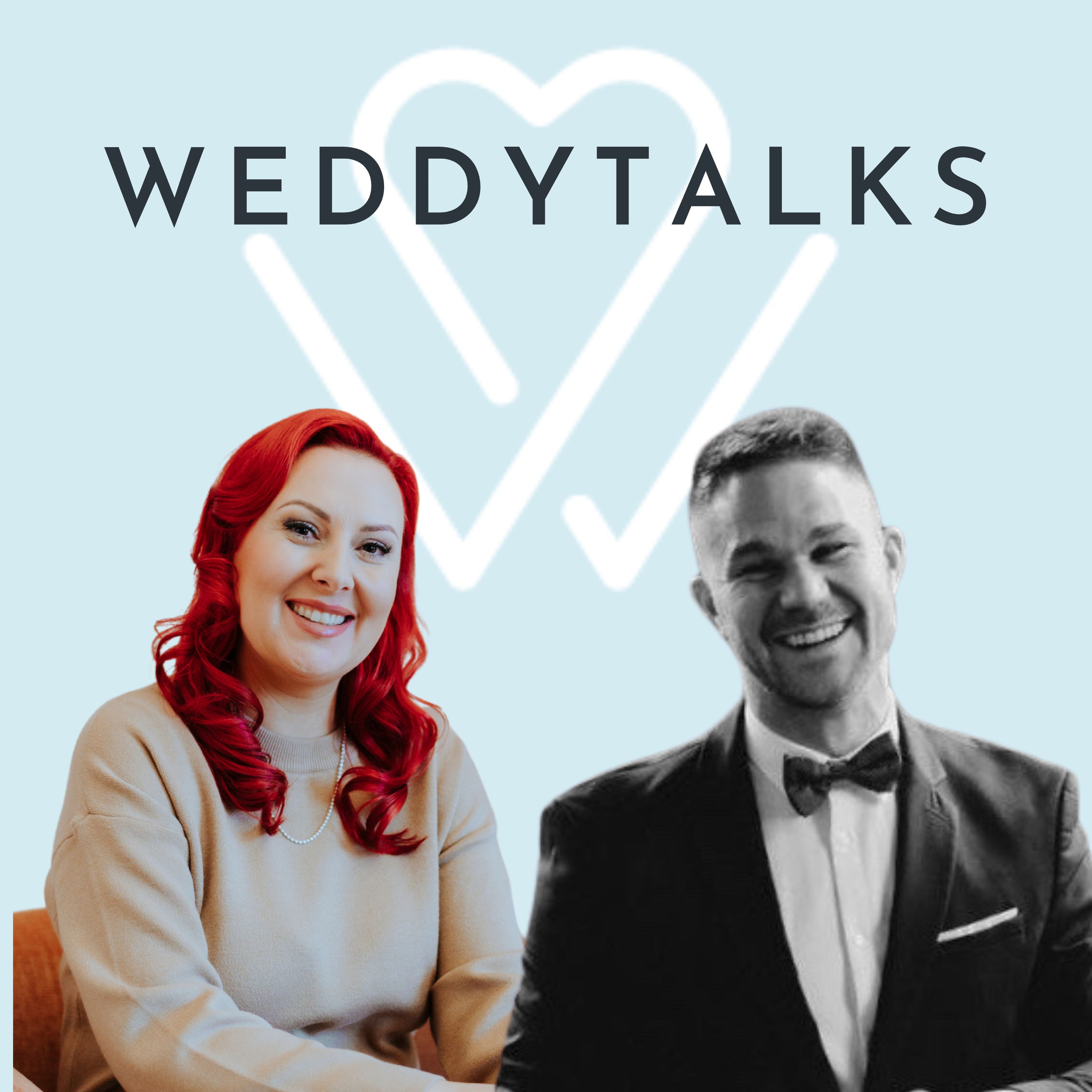 WeddyTalks-Host Svenja mit Gast Tobi