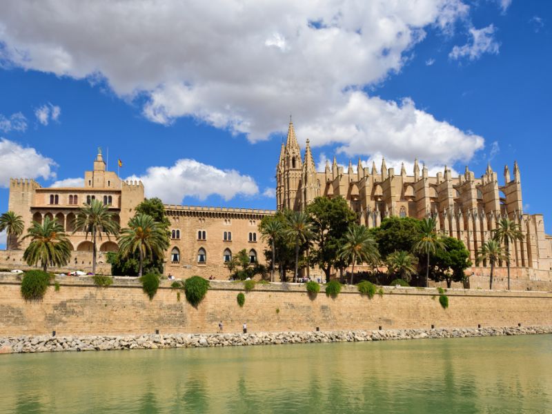 Mallorca - Kathedrale La Seu. 