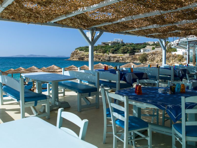 Restaurant Mallorca mit Meerblick. 
