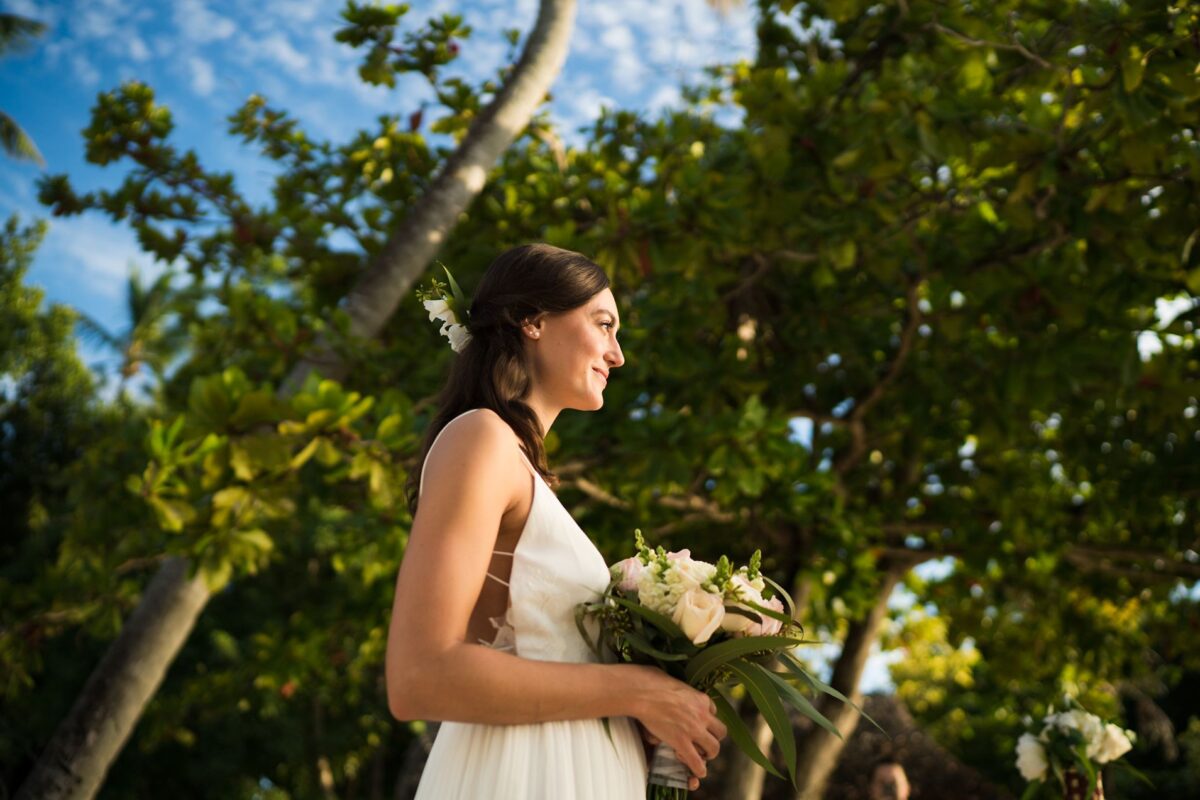 Romantisches Setting für eine Hochzeit.