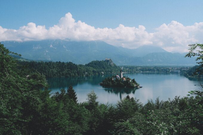 Bleder See in Slowenien.
