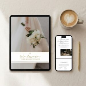 Digitaler Hochzeitsplaner - PDF mit Links (230 Seiten)